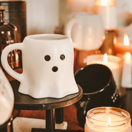 Ghost Face 12oz. Figurine Coffee Mug